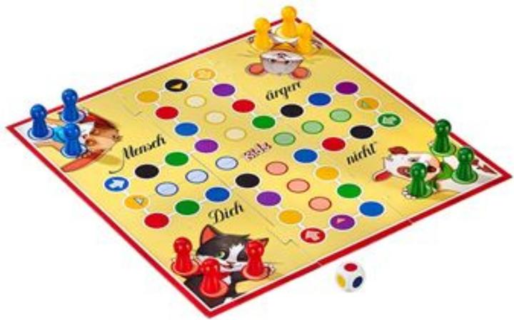 Schmidt Mensch ärgere Dich Nicht Bambini, Gioco Da Tavolo Per Bambini 4+ Anni, Con 12 Figure 3D
