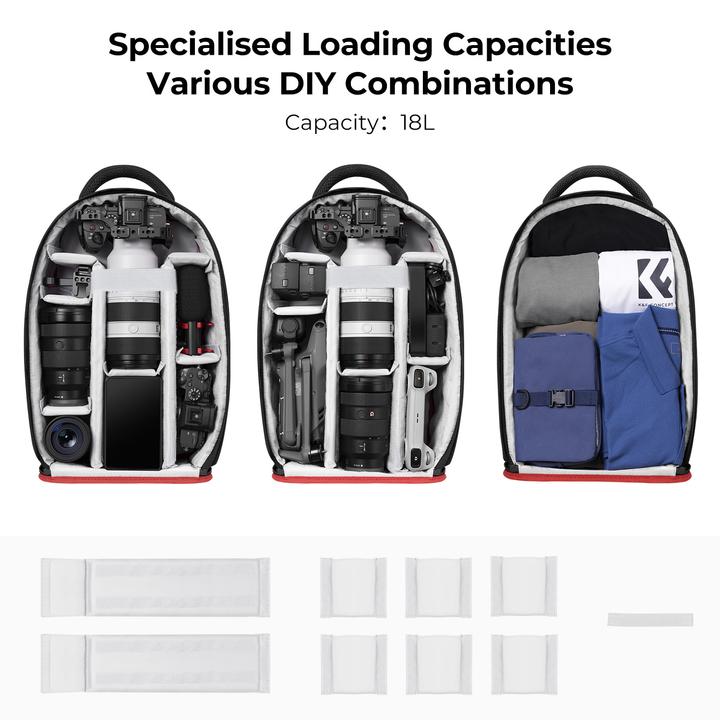 Image du produit K&F Concept Sac à dos photo Beta V3 18L (18 l)