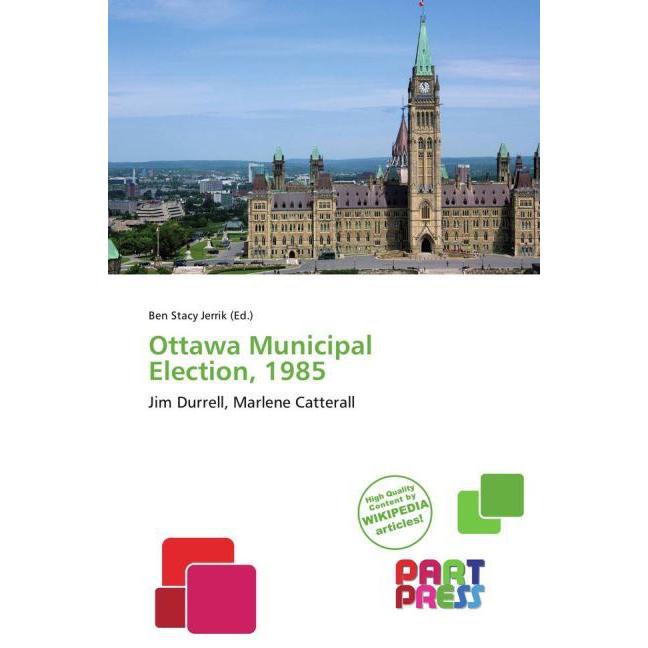 Ottawa Municipal Election, 1985, Fachbücher