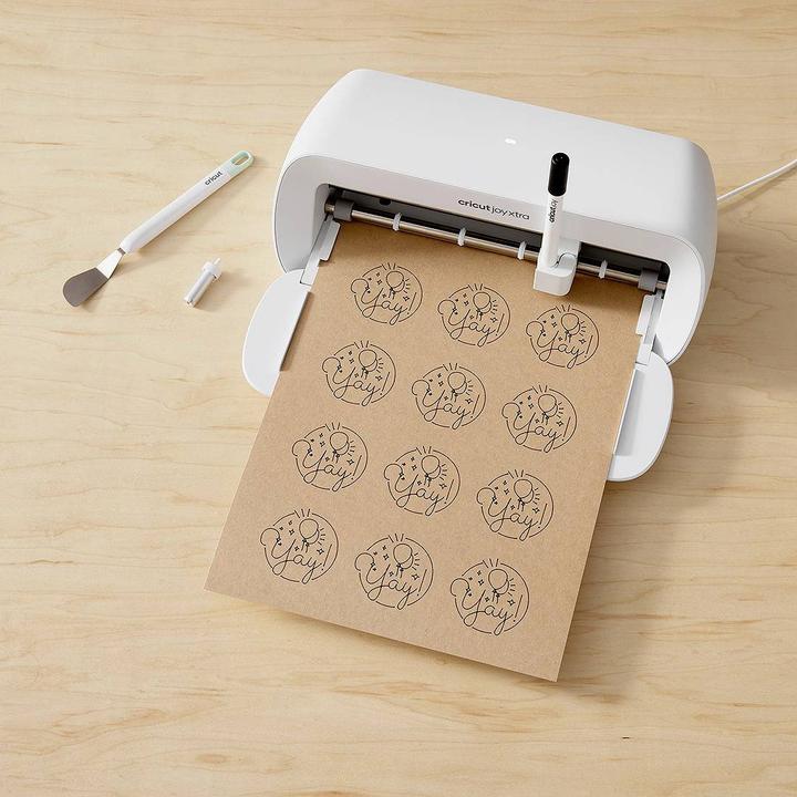 Produktbild Cricut Label & Sticker Bundle + Joy Xtra Schneideplotter-Set grau