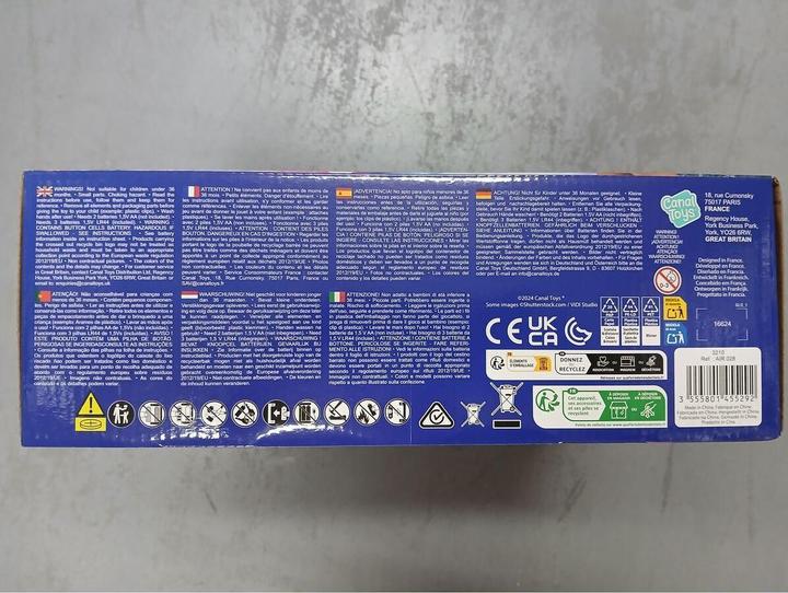 Actual product image Canal Toys Plush Cosmic Unicorn (36 cm)