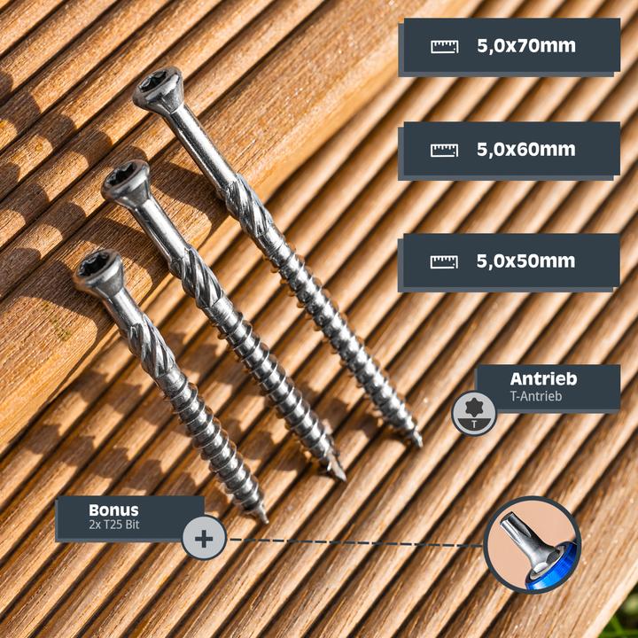 Immagine prodotto Helpmate Viti per decking (50 Viti per pezzo)