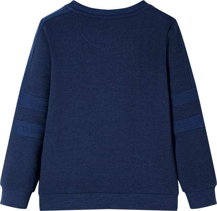 Actual product image VidaXL Children's sweatshirt navy blue melange 92,Material: 92 (92)