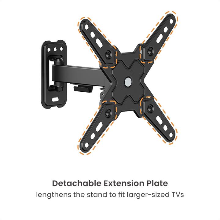 Actual product image Value Basic TV Wall Mount, 2 (Wall, 20 kg, 13" - 43")
