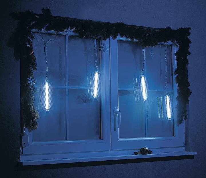 Produktbild Lunartec LED-Leuchtstäbe mit Schneefall-Effekt für innen & aussen (0.50 m)