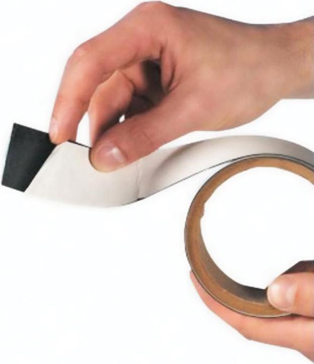 Actual product image Brady Metallic magnetic adhesive tape, 30 mm x 10 m (1 roll)