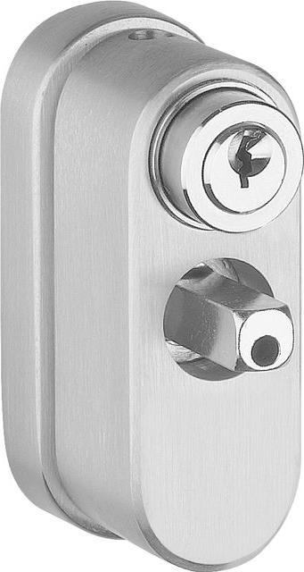 Glutz Rosone con chiave a spillo 5617 A con serratura 72x29x37,4m (Set di porte)