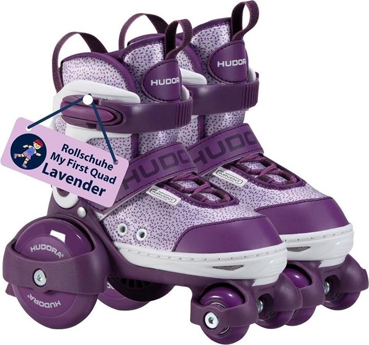 Actual product image Hudora HDO Roller Skates My First Quad 30-23 vt 22062 (30, 31, 32, 33)