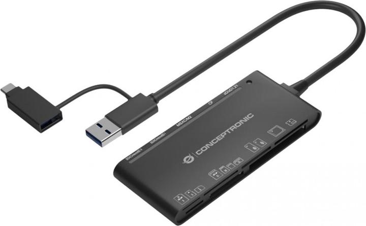 Conceptronic Card Reader USB3.0 (USB-C, USB 3.0)