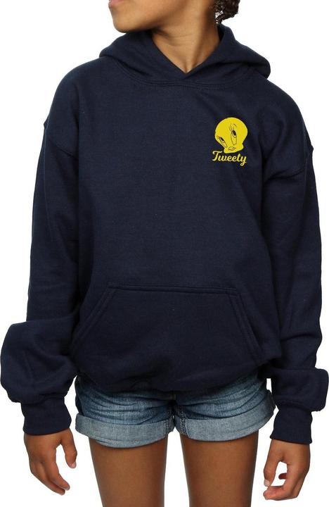 Produktbild Looney Tunes Tweety Pie Head Kapuzenpullover Mädchen (140, 146)
