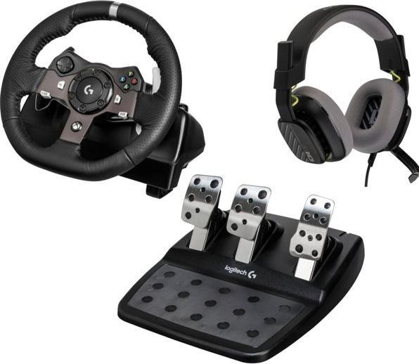 Actual product image Logitech G G920 Driving Force Racing Wheel (Windows, Xbox One X, Xbox One S)