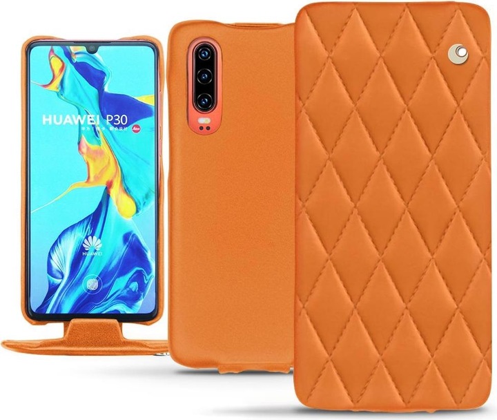 Productafbeelding Noreve Lederen omslag verticaal (Huawei P30)