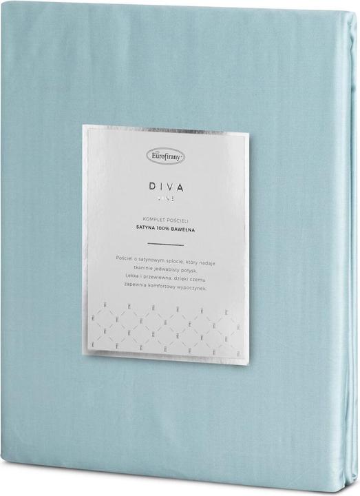 Produktbild Eurofirany DIVA LINE DINA High quality cotton satin single color bedding set, 160X200 cm, 2 pcs. 70 X 80 cm, co (Duvetbezug, 160 x 200 cm)