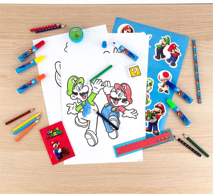 Produktbild NoName Super Mario Stationery Set Tower 35dlg