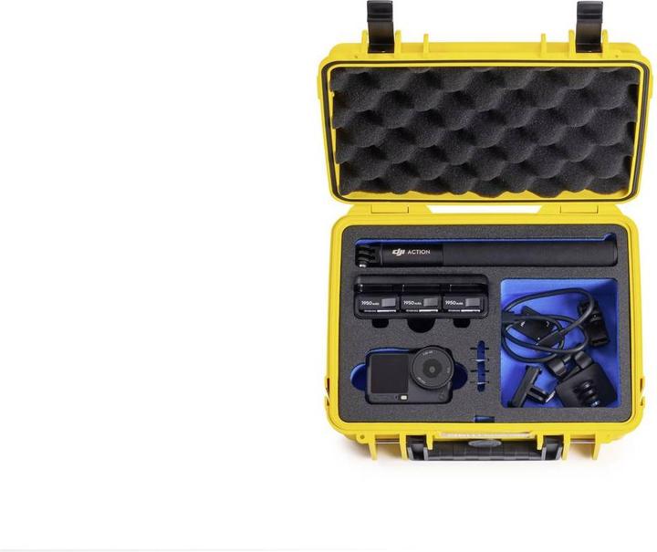 Produktbild B&W International B&W action.case PP.41 gelb f. DJI Osmo Action 6