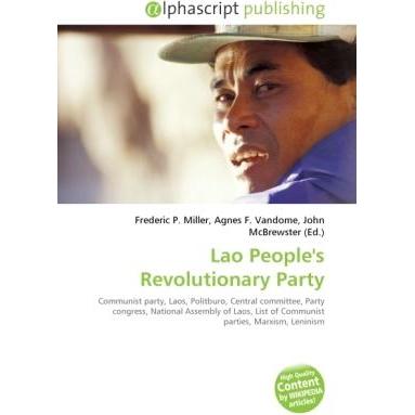 Lao People's Revolutionary Party, Fachbücher