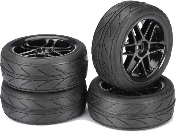 Absima Set di ruote Onroad profilo a 6 razze