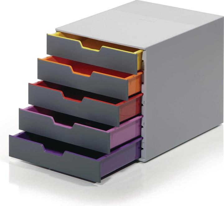Produktbild Durable Schubladenbox Varicolor 5 (A4)