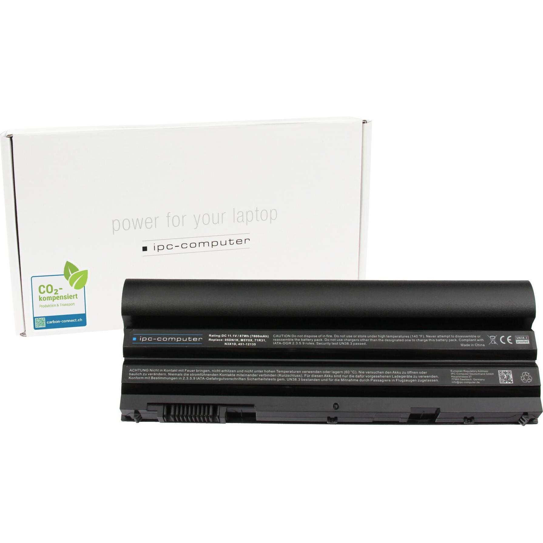 Thumbnail - IPC GCJ48 (9 Zellen, 7800 mAh), Notebook Akku