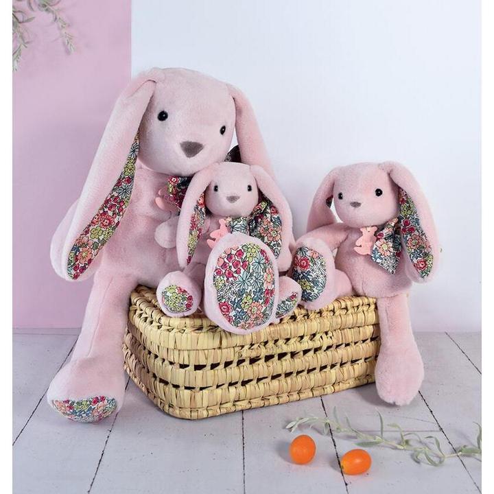 Produktbild Doudou et Compagnie Copains Calins Hase zart rose (40 cm)