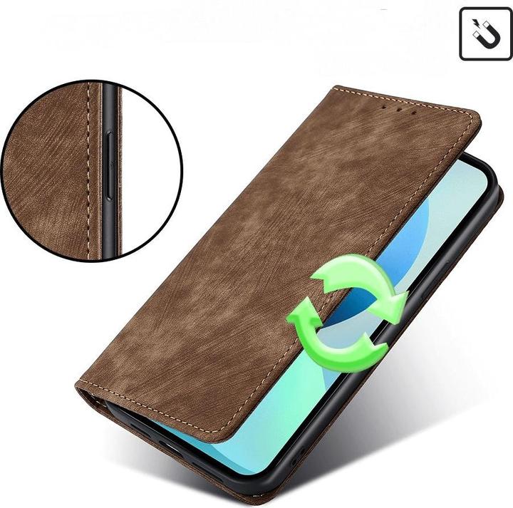 Actual product image Cover-Discount Nokia G22 - Case with RFID Blocker brown (Nokia G22)