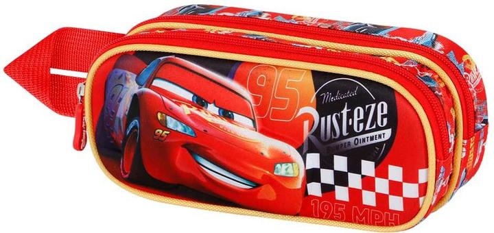 Actual product image Karactermania Cars 3 Bumper-3D Double Pencil Case, Red, 22 x 9.5 cm