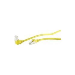 Thumbnail - Shiverpeaks S/CONN maximum connectivity Netzwerkkabel-Patchkabel, cat 6, S/FTP, PIMF, Winkel-gerade, gelb, 20,0m (S/FTP,...