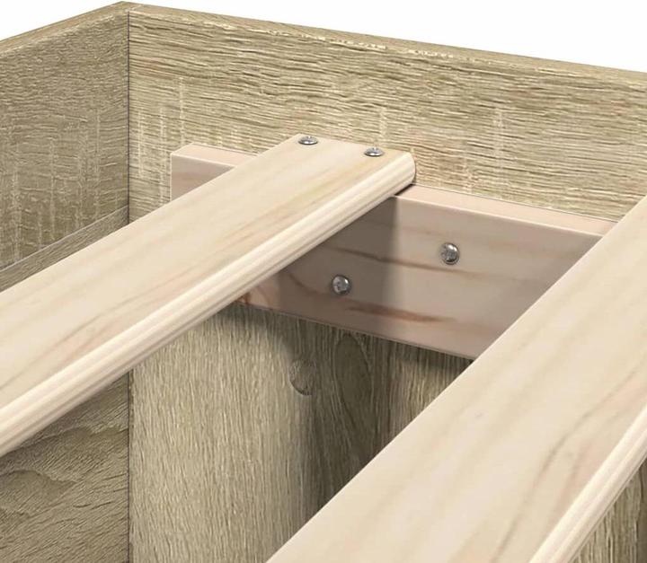 Actual product image vidaXL Bettgestell (90 x 200 cm)