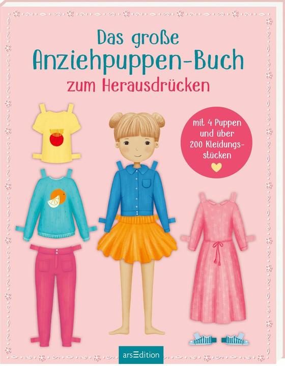 Das grosse Anziehpuppen-Buch zum Herausdrücken (Deutsch, Stella Eich, 2023)