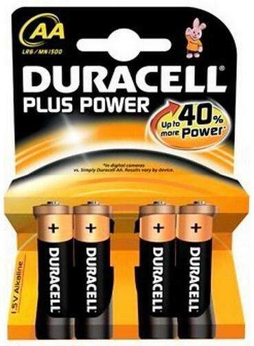 Immagine prodotto Duracell Plus-AA(MN1500/LR6) BOOST K4 (4 pz., AA)