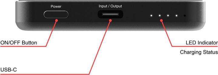Image du produit Verbatim Charge 'n' Go Essentials (5000 mAh, 35 W, 18.50 Wh)