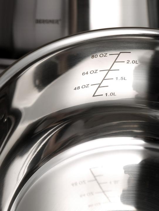 Actual product image Bergner Puodų rinkinys Gourmet 8 dalys (BG-6523) (Pot, Stainless steel)