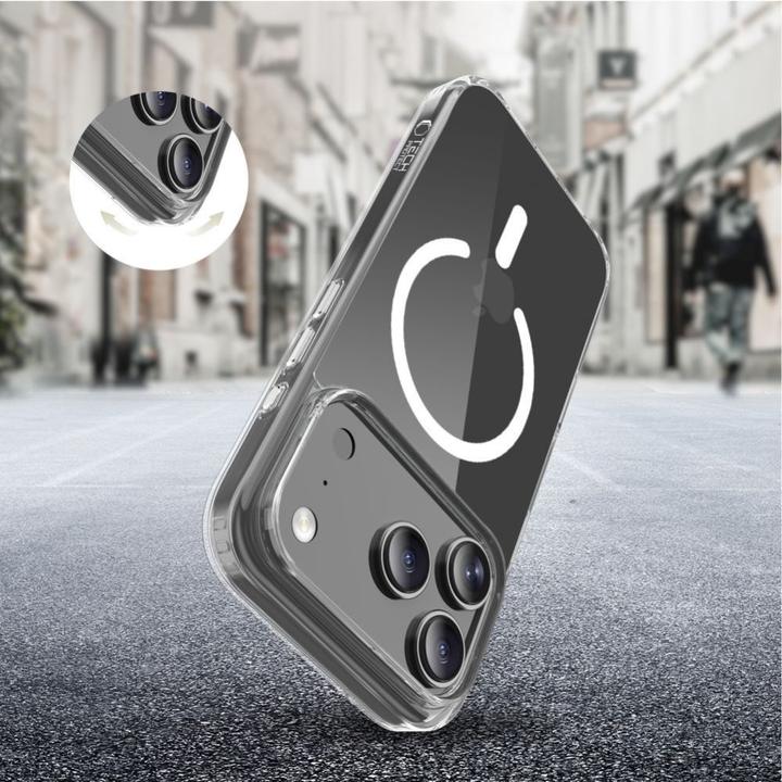 Produktbild Tech-Protect Flexair Hybrid Cc Magsafe Iphone 17 Pro Max Klar (Apple iPhone 17 Pro Max)