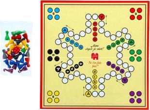 Actual product image Jumbo Ludo (Dutch, 2 - 6 Players)