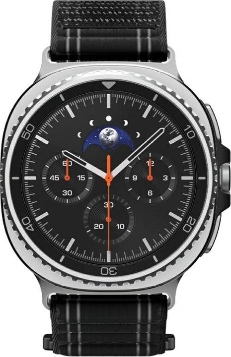 Actual product image Spigen WBFO Band for Samsung Galaxy Watch 8 / Classic (40/44/46mm) black (20 mm, 22 mm, Nylon)