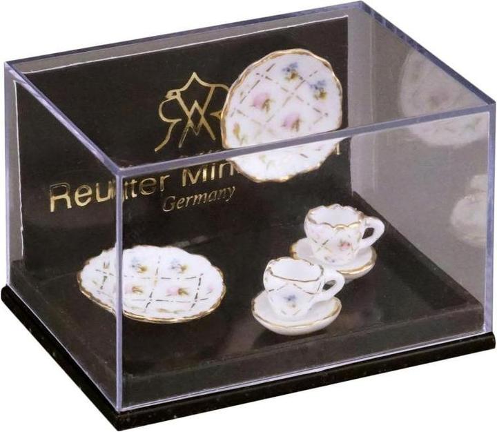 Produktbild Reutter 2 Kaffeegedecke, Gold Karo