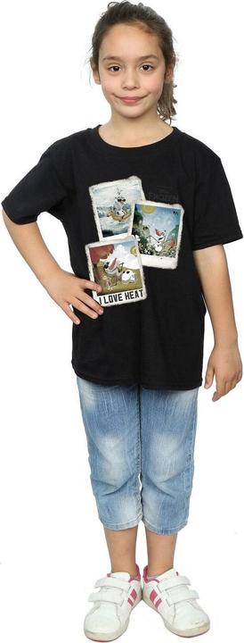 Produktbild Disney Frozen Mädchen Olaf Polaroid TShirt aus Baumwolle (116)