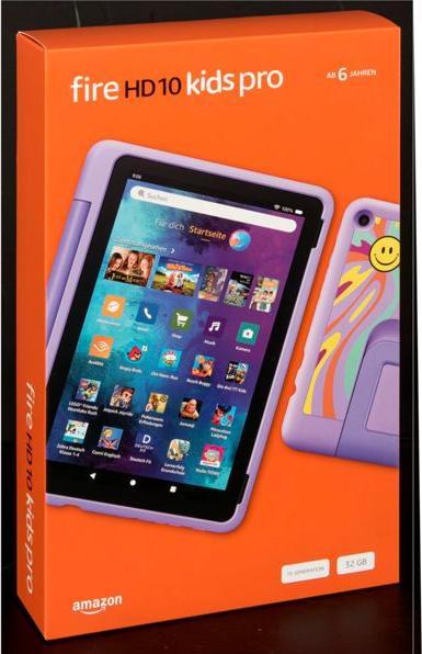 Image du produit Amazon Fire HD 10 Kids Pro (WLAN uniquement, 10.10", 32 Go, Multicolore)