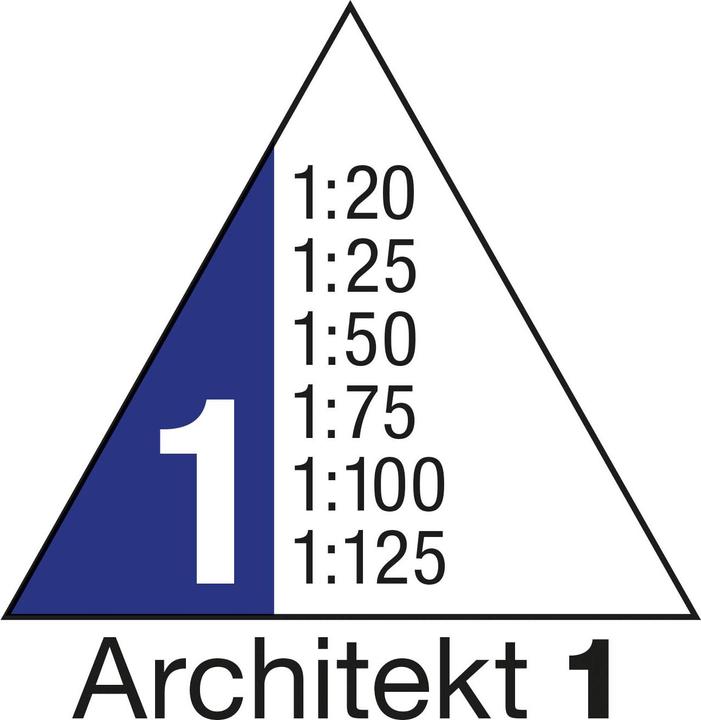 Image du produit Wedo Echelle de réduction triangulaire (30 cm)