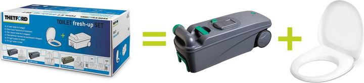 Actual product image Thetford Toilet Fresh-Up C400 | 661702