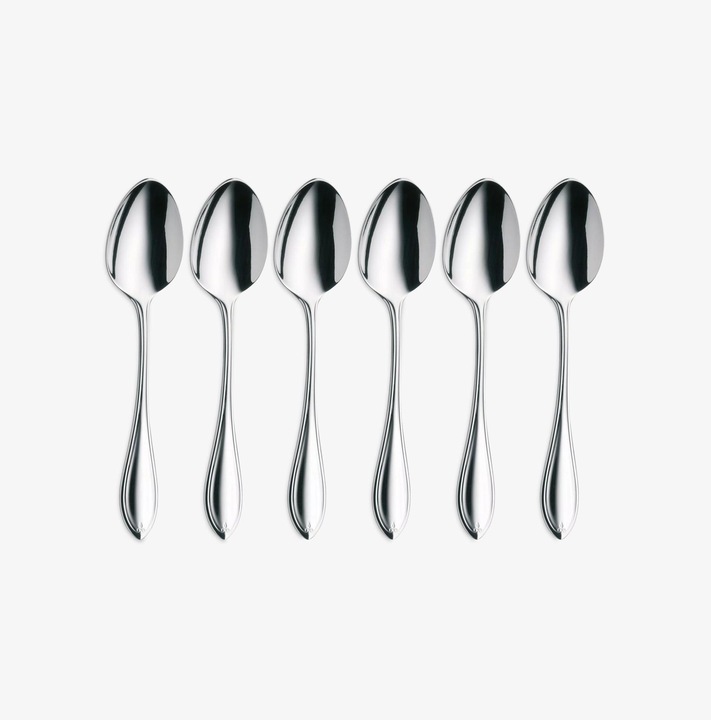 Actual product image WMF Espresso Spoon Set 6pcs 10,8cm Premiere Stainless Steel polished scratch resistant (6 Piece, Scoops)
