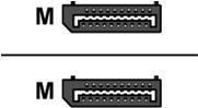 Produktbild ACT 5 metre DisplayPort cable male (5 m, DisplayPort, 1.2)