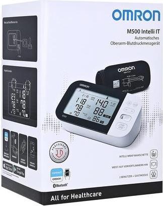 Omron M500 Intelli IT, fully automatic blood pressure monitor, for the upper arm (Blood pressure monitor upper arm)