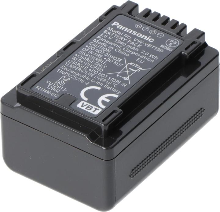Immagine prodotto Panasonic Vw-Vbt190e-K (Accumulatore di carica elettrica)