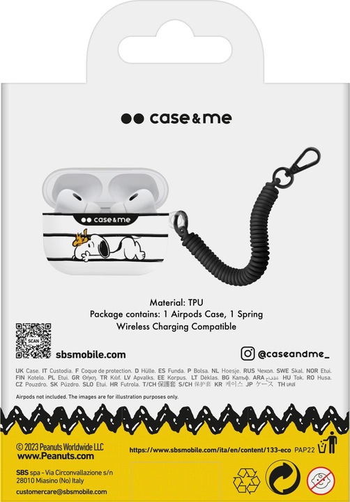 Produktbild SBS Peanuts Snoopy Classic (Kopfhörer Tasche)