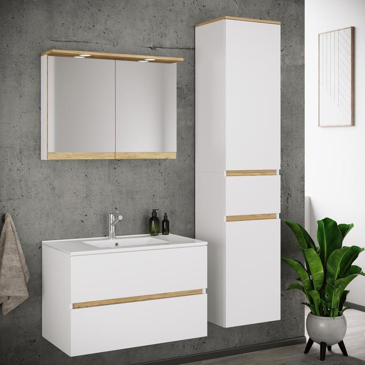Produktbild VCM Badmöbel-Set mit Waschbecken Cosila-I 81