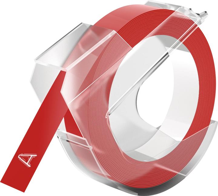 Produktbild Dymo Prägeband 520102 (0.90 cm, Rot)