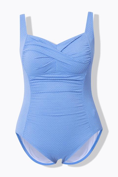 Produktbild Ulla Popken Badeanzug, Metallic, Softcups, Powermesh-Vorderfutter (56)