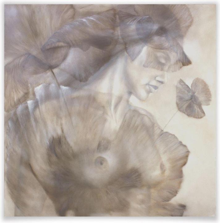 Image du produit Trenddeko Schmucker - Pavot et nu (30 x 30 cm)