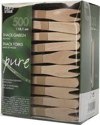 Immagine prodotto Papstar Forchette da snack "pure (500 x)